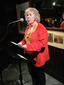 Here I am, reading at McGeary's